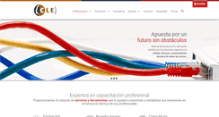 Desktop Screenshot of cleformacion.com